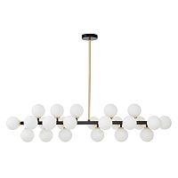 Подвесной светильник Lumina Deco Marsiada LDP 6033-24 BK+GD