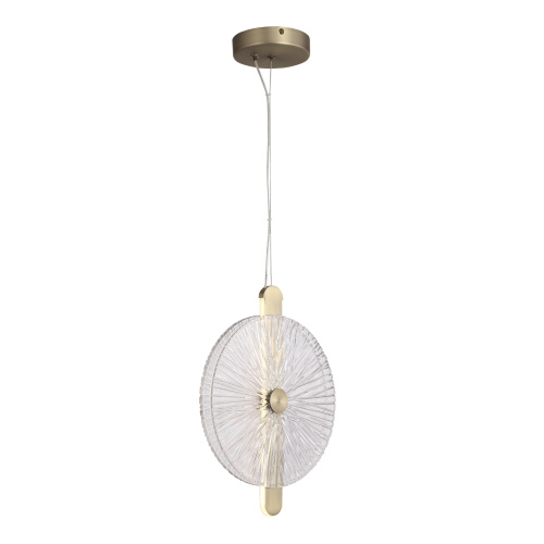 SL6141.303.01 Светильник подвесной ST-Luce бронза/прозрачный LED 1*11W 4000K WASI фото 4