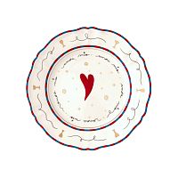 Тарелка Cuore