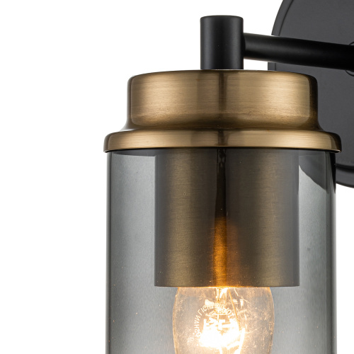 Настенный светильник Escada 2118/1A E14*40W Black/Brass фото 3