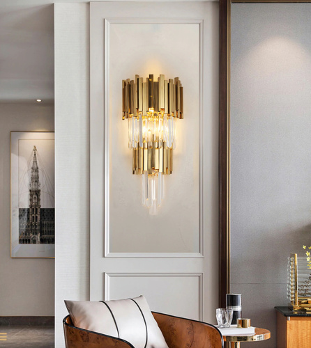 Настенный светильник Barclay S gold фото 3