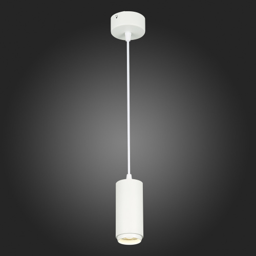 ST600.543.10 Светильник подвесной Zoom Белый LED 1*10W 4000K 1 000Lm Ra>80 15-60° IP20 D59xH130 170- Подвесные светильники фото 6