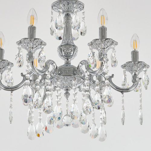 Люстра с хрустальными подвесками AL78101/6/175 A Ni Bohemia Ivele Crystal (Богемия Ивеле Кристалл) фото 10 Люстра с хрустальными подвесками AL78101/6/175 A Ni Bohemia Ivele Crystal (Богемия Ивеле Кристалл) фото 10