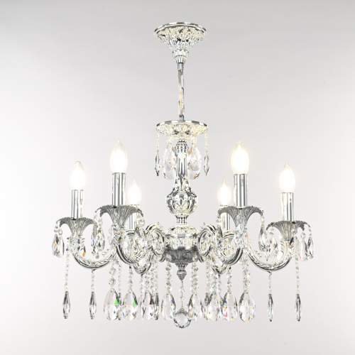 Люстра с хрустальными подвесками AL79101/6/175 A NW Bohemia Ivele Crystal (Богемия Ивеле Кристалл) фото 3