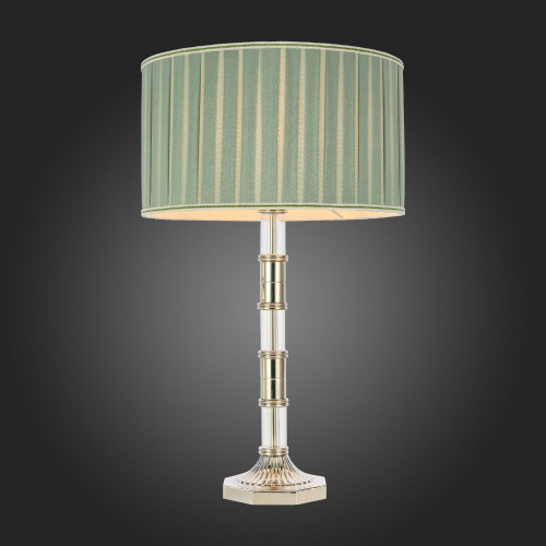 SL1121.104.01 Прикроватная лампа ST-Luce Никель/Оливковый E14 1*40W (из 2-х коробок) OLEO фото 3