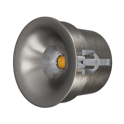 IT014-0208 nickel светильник встраиваемый влагозащищенный фото 2