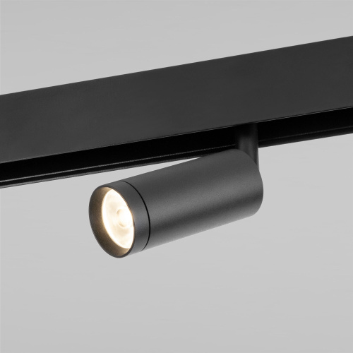 Трековый светильник Slim Magnetic R07 8W 4200K Porte черный 85507/01