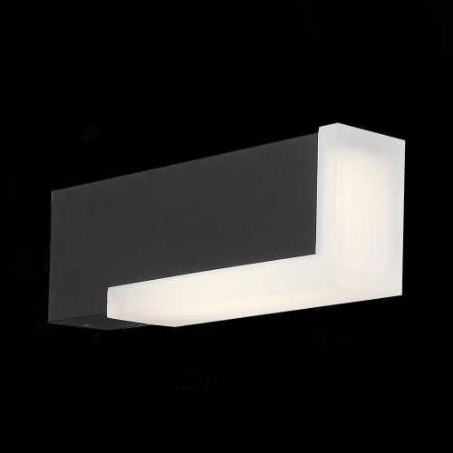 SL096.401.02 Светильник уличный настенный ST-Luce Черный/Белый LED 1*6W 4000K POSTO фото 8