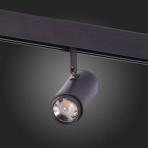 ST357.436.06 Магнитный трековый светильник ZOOM Черный LED 1*6W 3000K 667Lm Ra>80 10-60° IP20 L137xW SKYLINE 48 фото 3