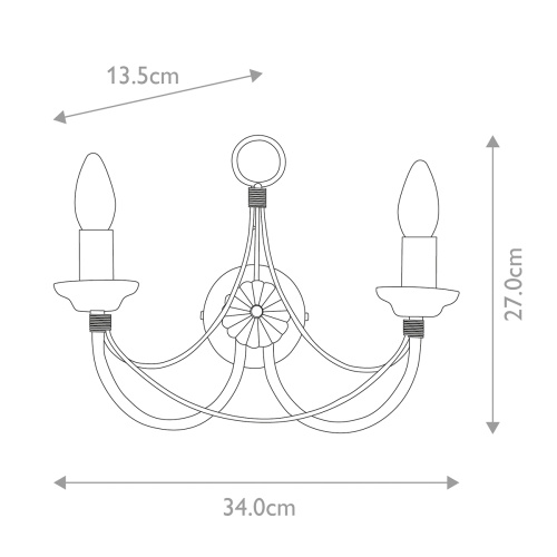 Бра Elstead Interior, Арт. CB2-BLACK фото 3