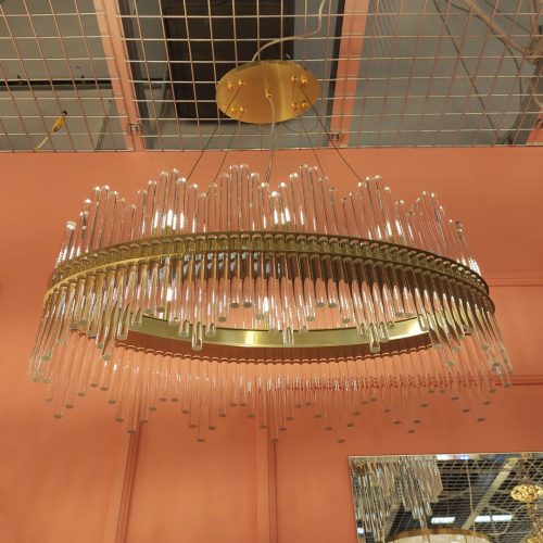 Люстра Cloyd HAYDN C8 / шир. 65 см - золото (арт.10339)