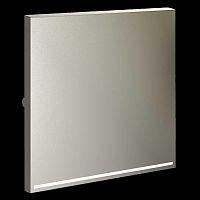 Клавиша для выключателя/переключателя одноклавишного с подсветкой S70 (шелк) Voltum VLS000204