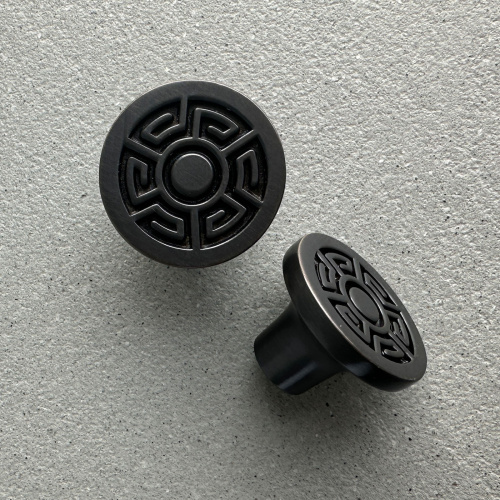 Ручка-кнопка MOS002 black фото 4