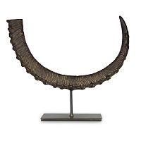 Декоративный эл-т FAUX IBEX SINGLE HORN DECOR т.м.Palecek, арт. 2782-79