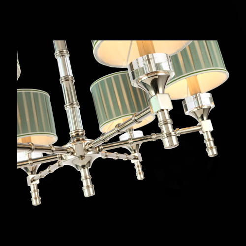 SL1121.103.06 Люстра подвесная ST-Luce Никель/Оливковый E14 6*40W OLEO фото 4