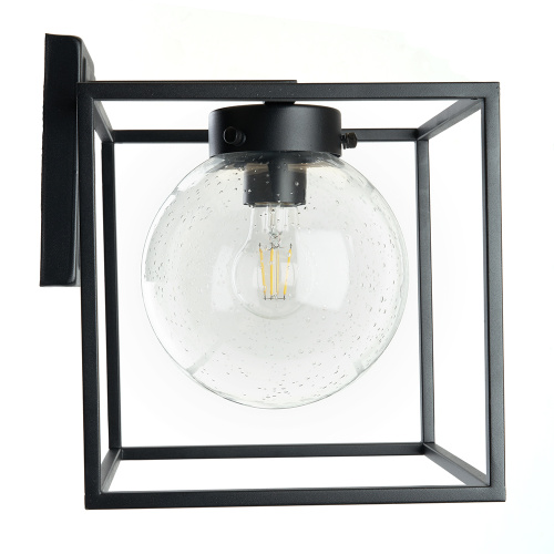 Светильник садово-парковый Feron PL711 на стену вниз  60W E27 230V, черный фото 8