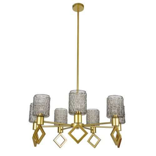 Подвесная люстра Indigo Preda V13025/7R Gold V000470 фото 2