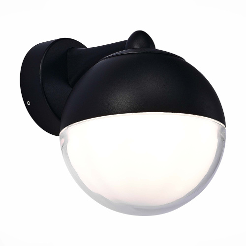 SL9000.401.01 Светильник уличный настенный ST-Luce Черный/Белый E27 1*40W OMBRA фото 5