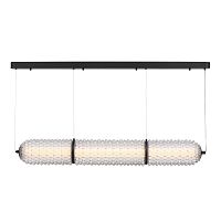 SL6144.413.01 Светильник подвесной ST-Luce черный/прозрачный LED 1*37W 4000K SAGUARO