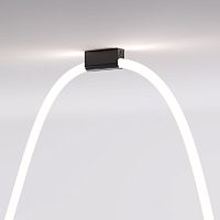 Накладные крепления для круглого гибкого неона Full light черный FL 28100