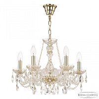 Люстра хрустальная 116/6/165 G Bohemia Ivele Crystal (Богемия Ивеле Кристалл)