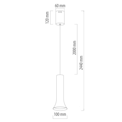 Светильник DeMarkt Ракурс 631017801 фото 2