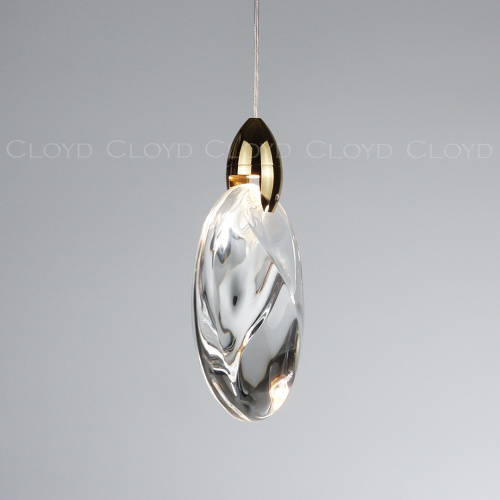 Подвесной светильник Cloyd GLOCK-B P1 / Ø12 см - золото (арт.11624) фото 4