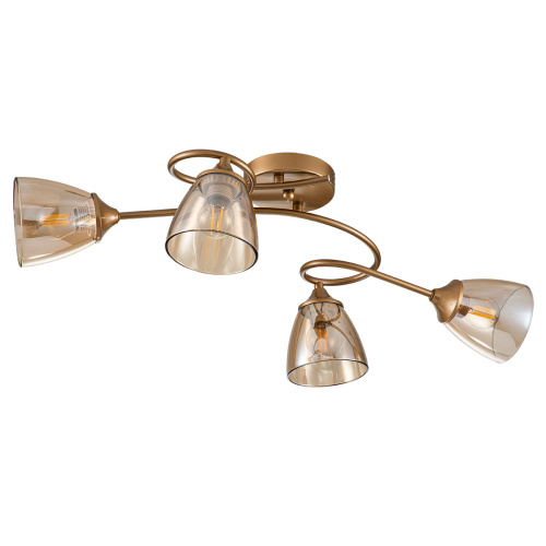 Потолочный светильник Escada 1112/4P Е27*60W Champagne Gold фото 2