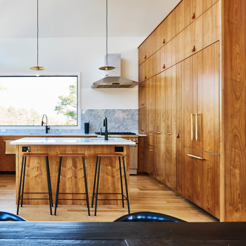 Ручка-скоба Pull Bar Cross Brass фото 3