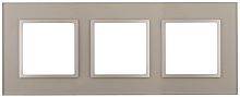 Рамка 3-постовая ЭРА Elegance 14-5103-04 Б0034509