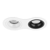 Комплект из светильников и рамки Lightstar Domino Round (214626+214606+214607) D6260607