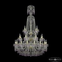 Люстра хрустальная 1410/16+8+4/300/XL-130/3d G V7010 Bohemia Ivele Crystal (Богемия Ивеле Кристалл)