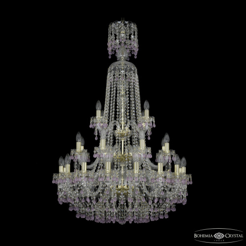 Люстра хрустальная 1410/16+8+4/300/XL-130/3d G V7010 Bohemia Ivele Crystal (Богемия Ивеле Кристалл)