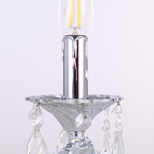 Настольная лампа AL77500L/1-23 Ni Bohemia Ivele Crystal (Богемия Ивеле Кристалл) фото 6