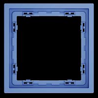 Рамка пластиковая S70 на 1 пост, (деним) Voltum VLS100115