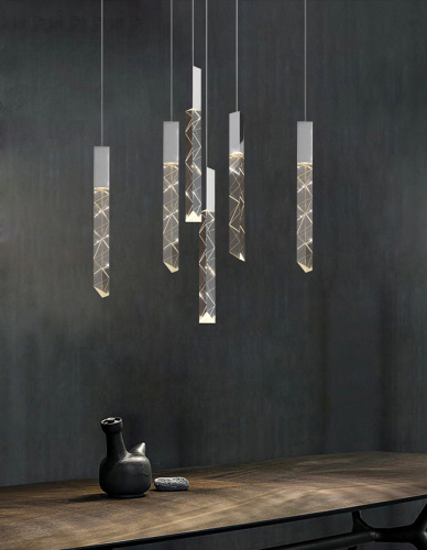 Подвесной светильник Trinity 3 chrome фото 2