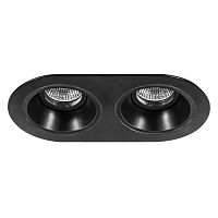 Комплект из светильников и рамки Lightstar Domino Round (214657+214607+214607) D6570707