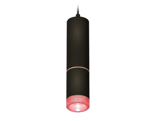 Комплект подвесного светильника Ambrella light Techno Spot XP6313030 SBK/PI черный песок/розовый (A2302, C6343, A2063, C6313, N6152)