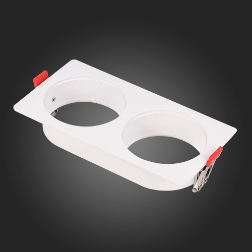 ST052.508.02 Встраиваемый корпус для светодиодного модуля серии ST850, ST851 ST-Luce Белый SHIFT фото 6