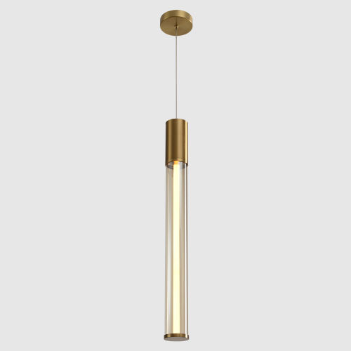 Светильник подвесной Crystal Lux LINEUP SP11W LED BRASS фото 4