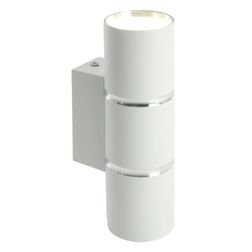 Светильник  настенный Feron ML1860 ZEN MR16 35W, 230V, 2*GU10, белый, хром IP20 фото 2