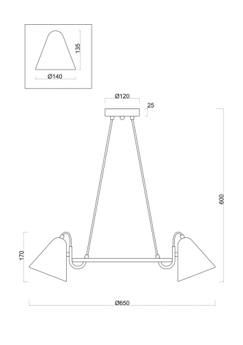 Люстра Freya FR8001PL-05WG фото 3