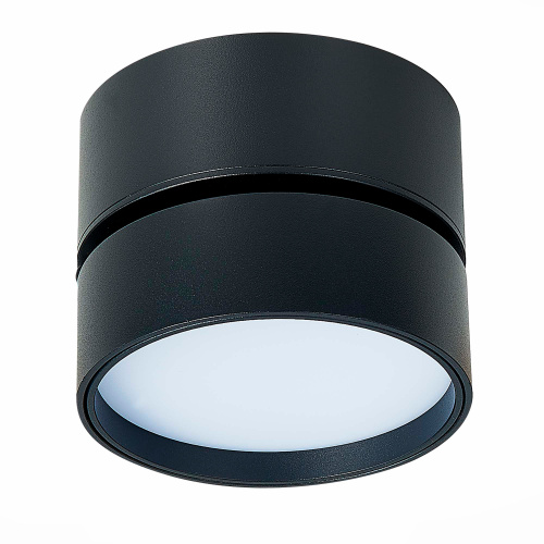 ST651.442.14 Светильник потолочный поворотный Черный LED 1*14W 4000K 1 100Lm Ra>90 120° IP20 D105xH8 Накладные светильники фото 5