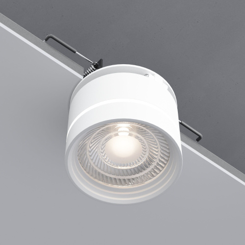 Встраиваемый поворотный светодиодный светильник 8W 4200K белый 25035/LED фото 4