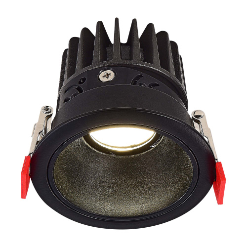 ST851.448.07 Светодиодный модуль Черный LED 1*7W 4000K 560Lm Ra90 36° IP20 D69xH75 220-240V(глянец) SHIFT фото 2
