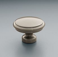 Ручка-кнопка Lugarno d.3.2 Satin Nickel