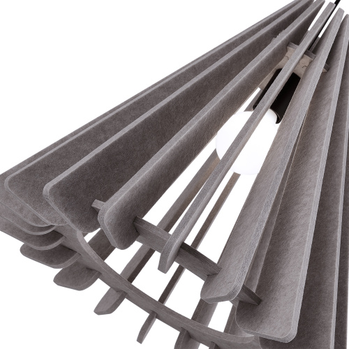 SL3002.403.01 Светильник подвесной ST-Luce Черный/Бежевый E27 1*60W SENTITO фото 3