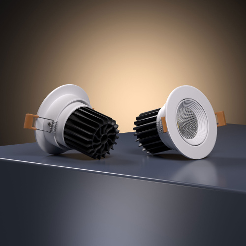 Светильник встраиваемый светодиодный Even белый 25094/LED фото 3