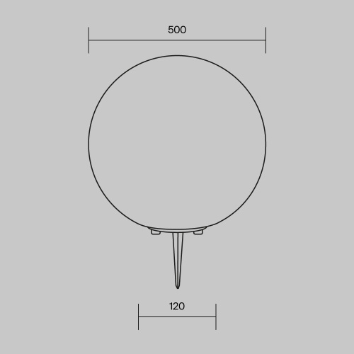 Ландшафтный светильник Outdoor O594FL-01W1 фото 4