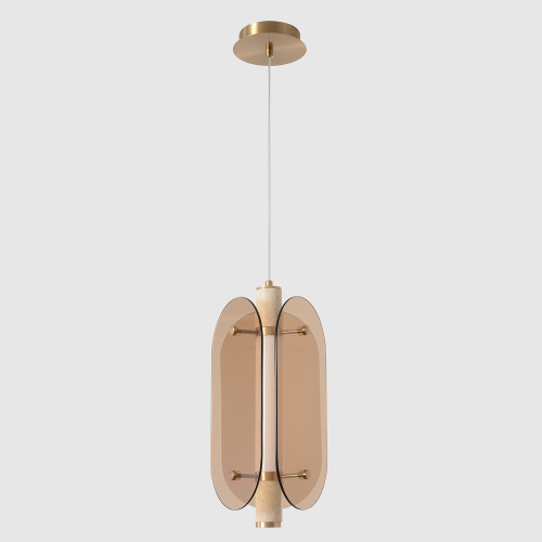 Светильник подвесной Crystal Lux AMARILLO SP18W LED BRASS фото 2